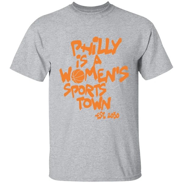 Philly Is A Womens Sports Town Est 2030 Shirt - Image 9