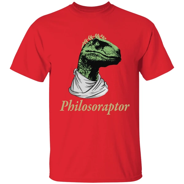 Philosoraptor Funny Meme Shirt - Image 6