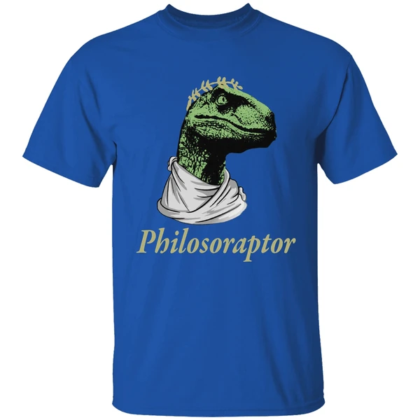 Philosoraptor Funny Meme Shirt - Image 7