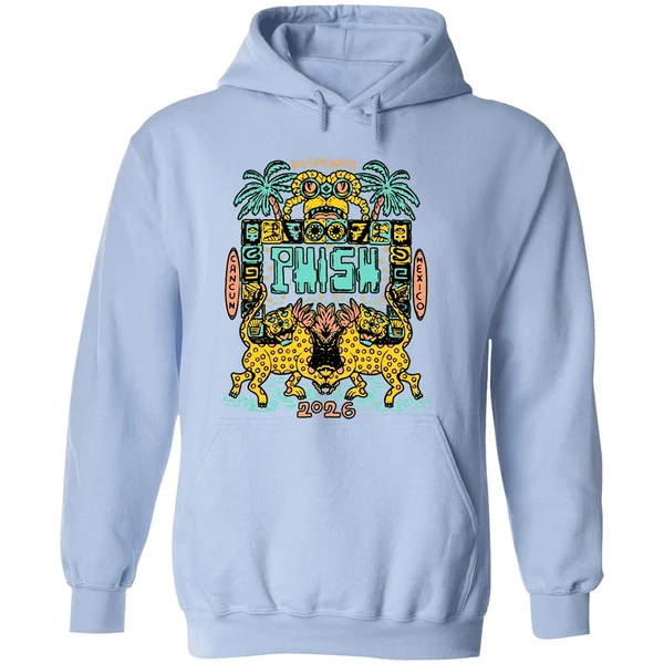 Phish Riviera Jan 28 31 2026 Jaguar Gates Hoodie - Image 4