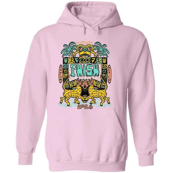 Phish Riviera Jan 28 31 2026 Jaguar Gates Hoodie - Image 5