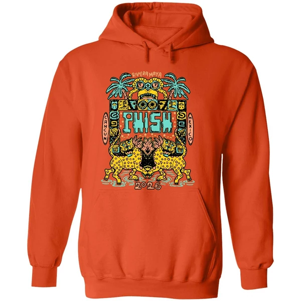 Phish Riviera Jan 28 31 2026 Jaguar Gates Hoodie - Image 6
