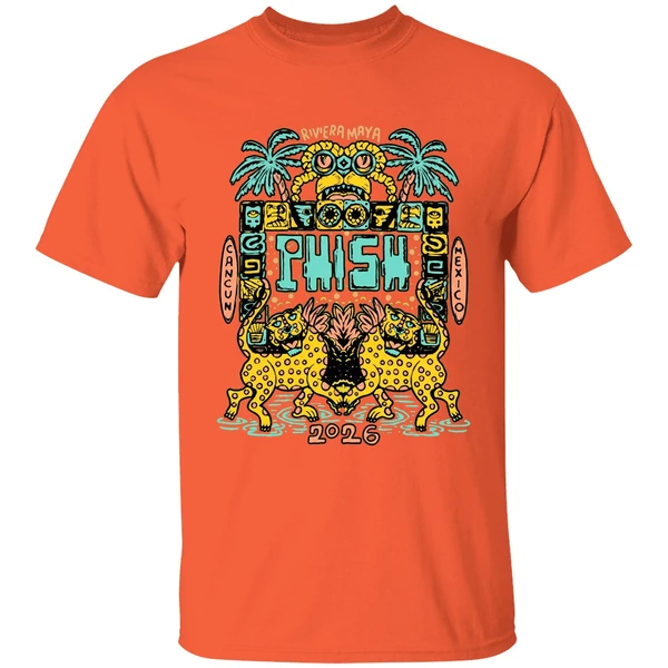 Phish Riviera Jan 28 31 2026 Jaguar Gates Shirt - Image 6