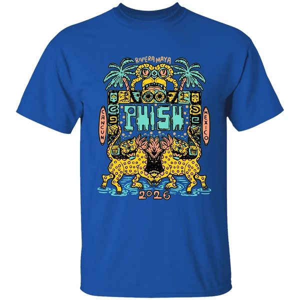 Phish Riviera Jan 28 31 2026 Jaguar Gates Shirt - Image 8
