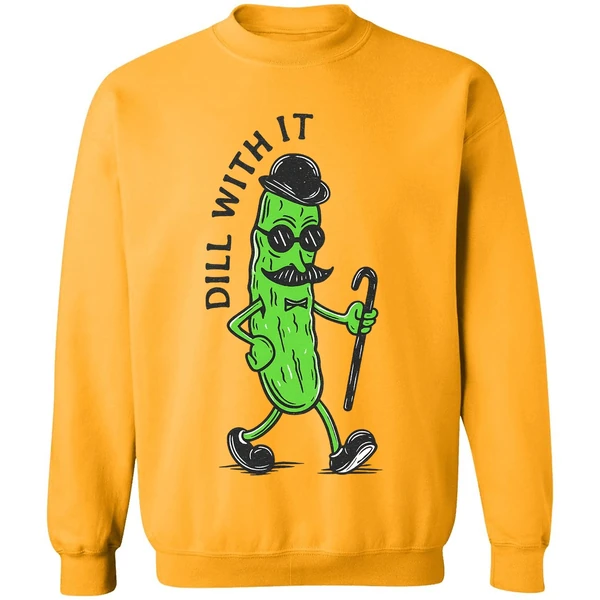 Pickle Dill With It Sweatshirt - Image 2