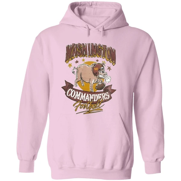 Pig Angry Washington Commanders Football Nfl Hoodie - Image 5