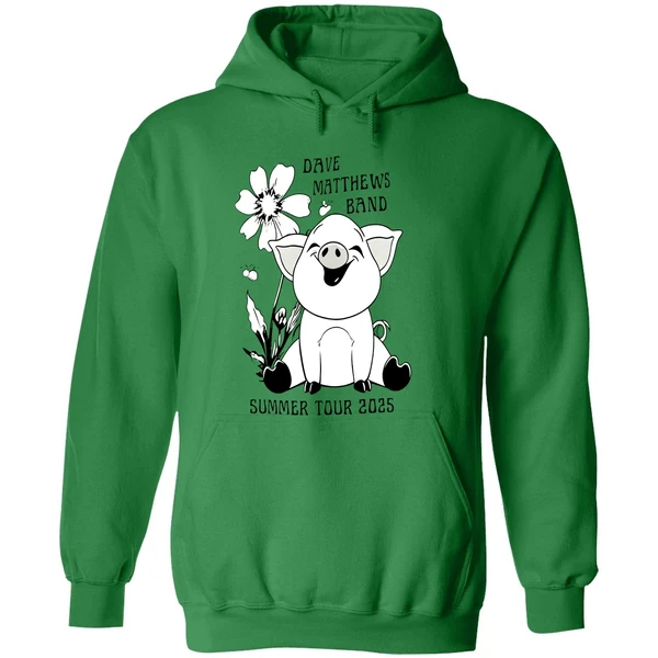 Pig Dave Matthews Band Summer Tour 2025 Hoodie - Image 2
