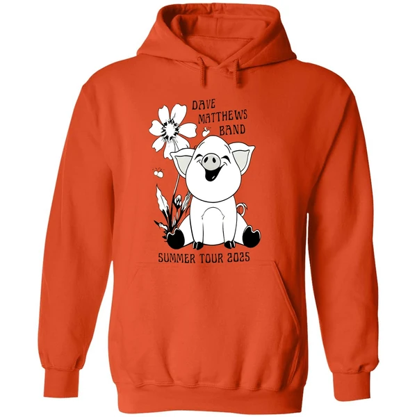 Pig Dave Matthews Band Summer Tour 2025 Hoodie - Image 6