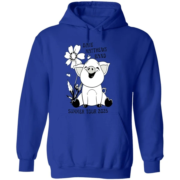 Pig Dave Matthews Band Summer Tour 2025 Hoodie - Image 7