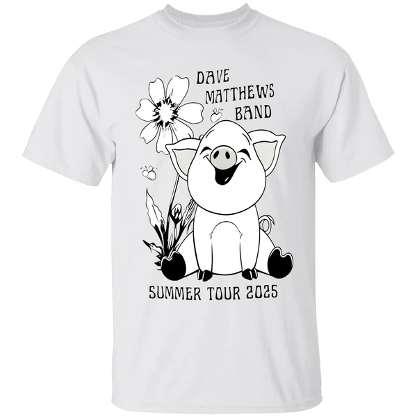 Pig Dave Matthews Band Summer Tour 2025 Shirt