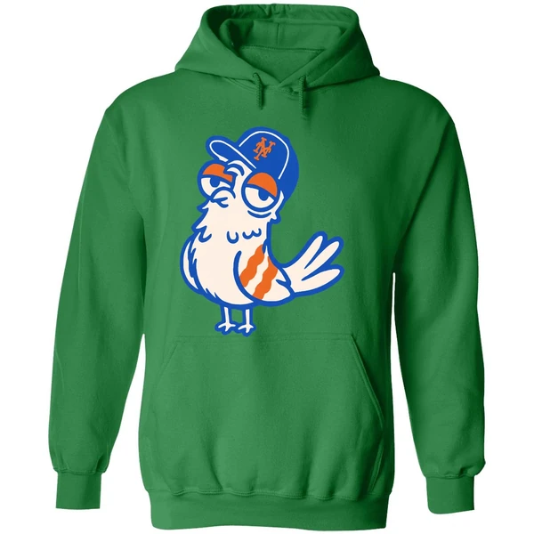 Pigeon New York Mets Baseball Mascot Hoodie - Image 2