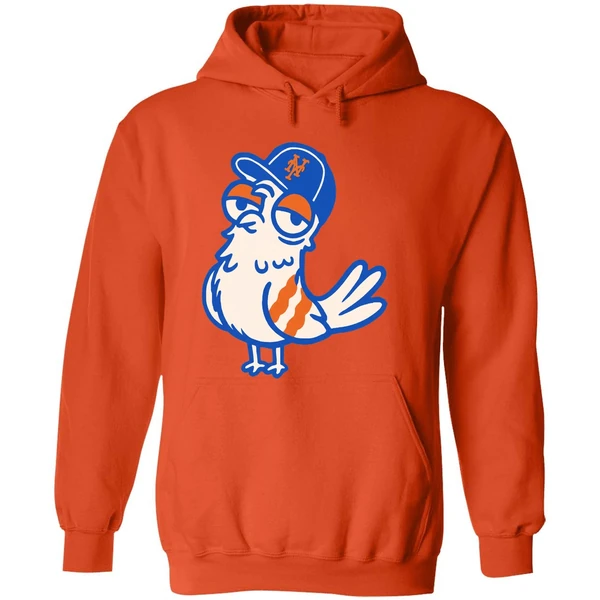 Pigeon New York Mets Baseball Mascot Hoodie - Image 6