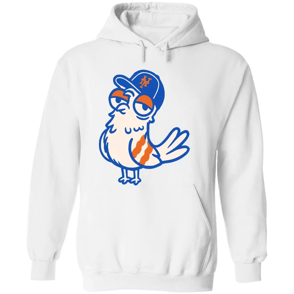 Pigeon New York Mets Baseball Mascot Hoodie - Image 8