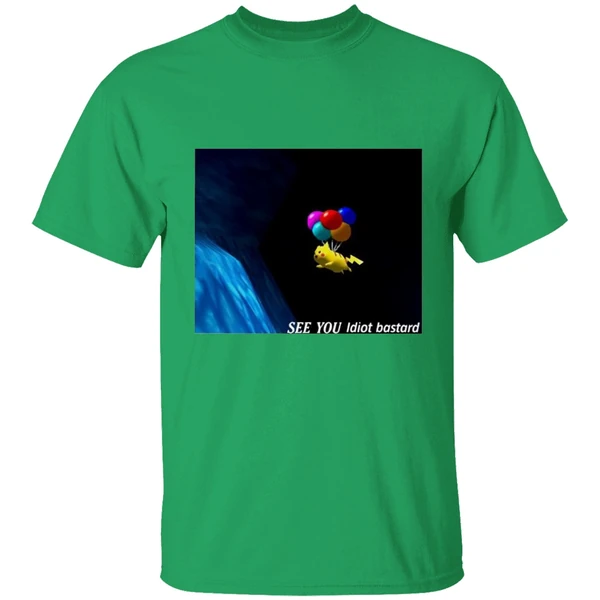 Pikachu See You Idiot Bastard Shirt