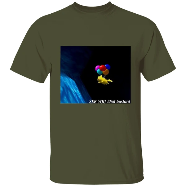 Pikachu See You Idiot Bastard Shirt - Image 3