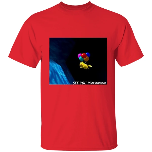 Pikachu See You Idiot Bastard Shirt - Image 6