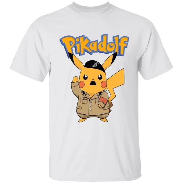 Pikadolf Pokemon Pikachu Adolf Hitler Shirt