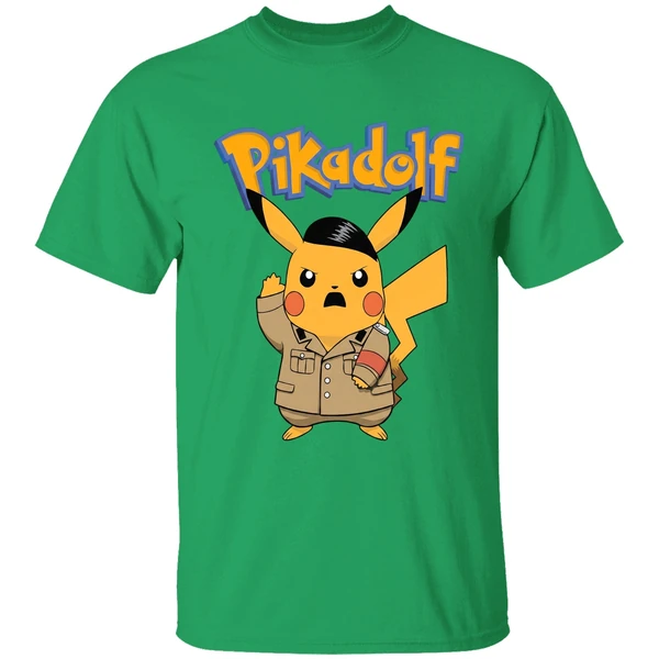 Pikadolf Pokemon Pikachu Adolf Hitler Shirt - Image 8