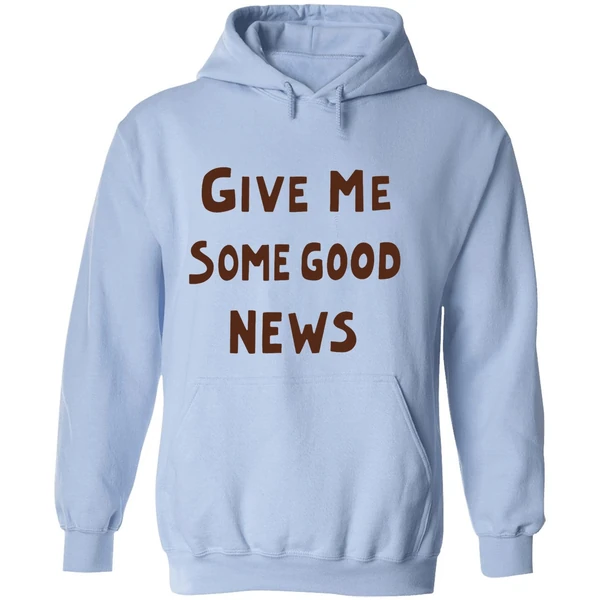 Pink Give Me Some Good News Hoodie - Image 4