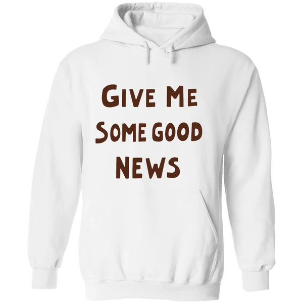 Pink Give Me Some Good News Hoodie - Image 8