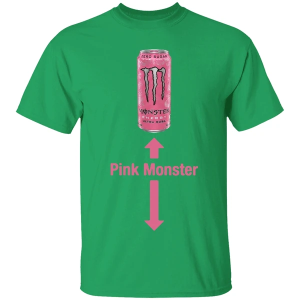 Pink Monster Monster Energy Ultra Strawberry Dreams Drink Shirt - Image 2