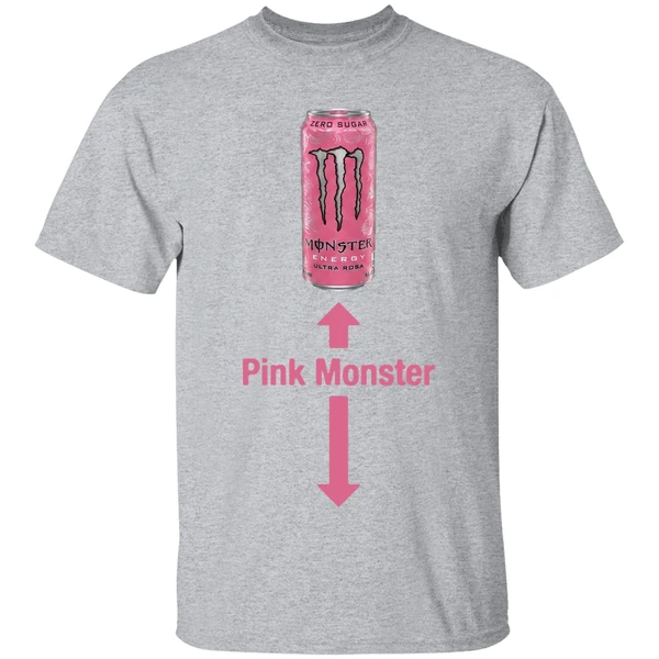 Pink Monster Monster Energy Ultra Strawberry Dreams Drink Shirt - Image 9