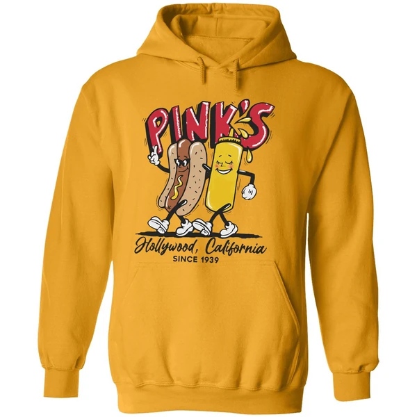 Pinks Hot Dogs Hollywood California Since 1939 Hoodie
