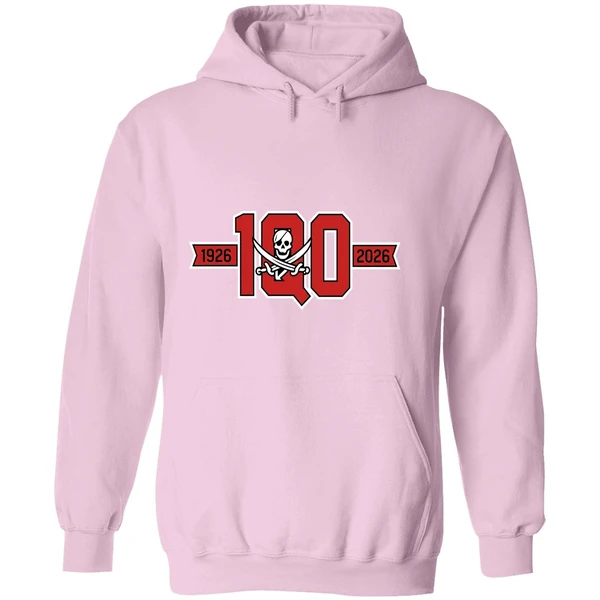 Piratas De Quebradillas Bsn 100 Years Celebration 2026 Hoodie - Image 5
