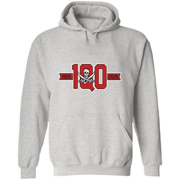 Piratas De Quebradillas Bsn 100 Years Celebration 2026 Hoodie - Image 9