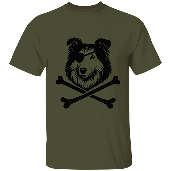 Pirate Reveille Flags Dog Shirt - Image 3
