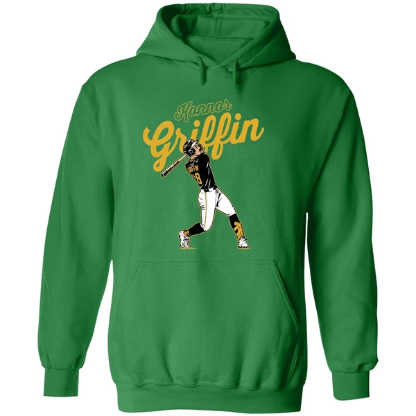 Pirates Konnor Griffin All Star Futures Game Slugger Swing Hoodie - Image 2