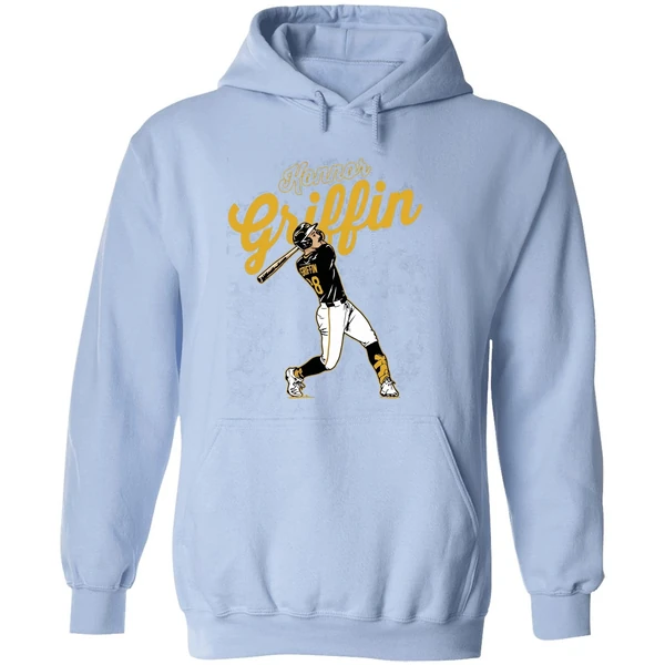 Pirates Konnor Griffin All Star Futures Game Slugger Swing Hoodie - Image 4