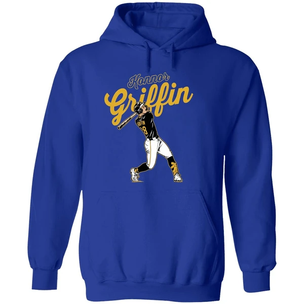 Pirates Konnor Griffin All Star Futures Game Slugger Swing Hoodie - Image 7