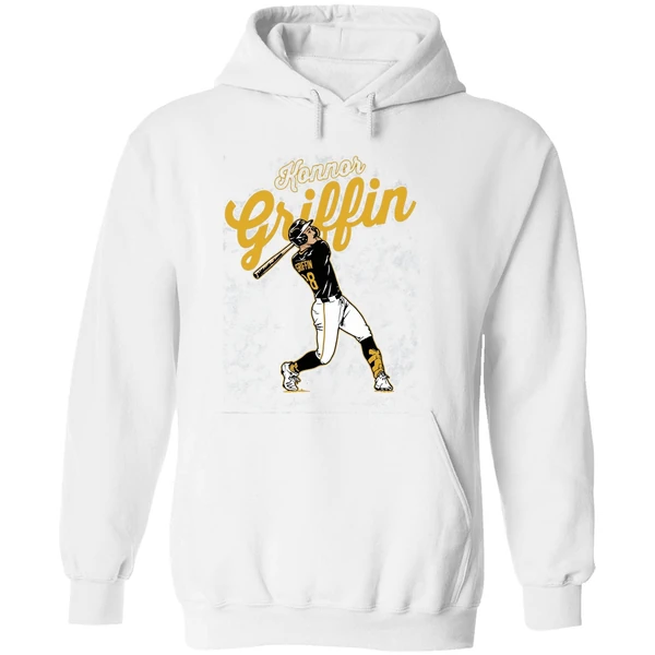 Pirates Konnor Griffin All Star Futures Game Slugger Swing Hoodie - Image 8