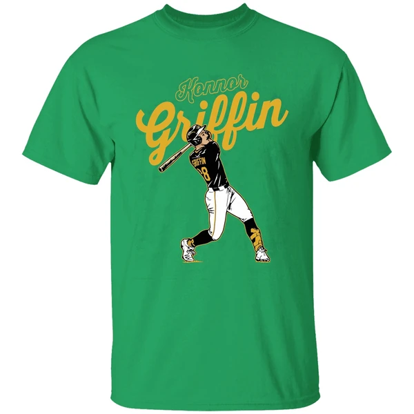 Pirates Konnor Griffin All Star Futures Game Slugger Swing Shirt - Image 2