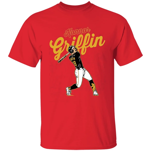 Pirates Konnor Griffin All Star Futures Game Slugger Swing Shirt - Image 7