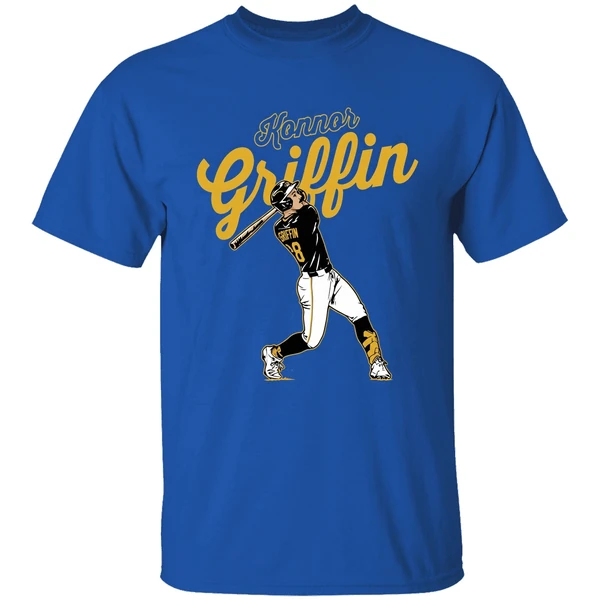 Pirates Konnor Griffin All Star Futures Game Slugger Swing Shirt - Image 8