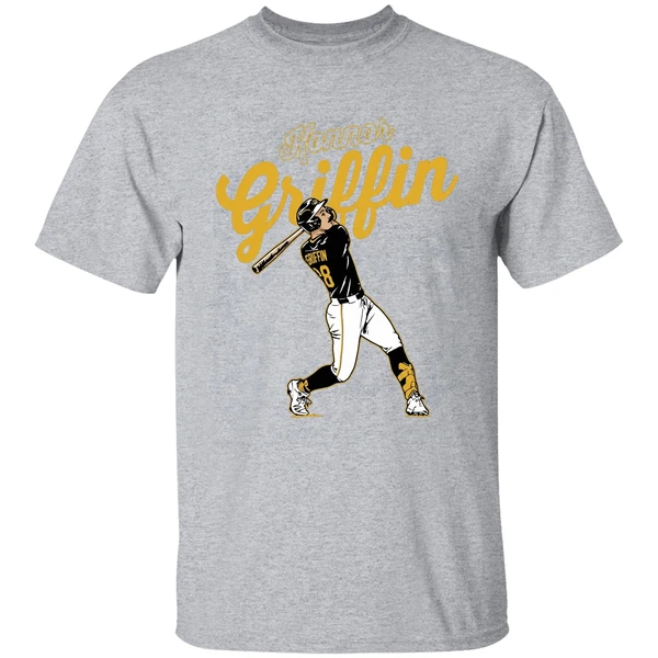 Pirates Konnor Griffin All Star Futures Game Slugger Swing Shirt - Image 9