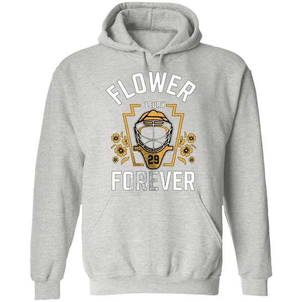 Pittsburgh Penguins Fleury Marc Andre Fleury Flower Forever Hoodie - Image 9