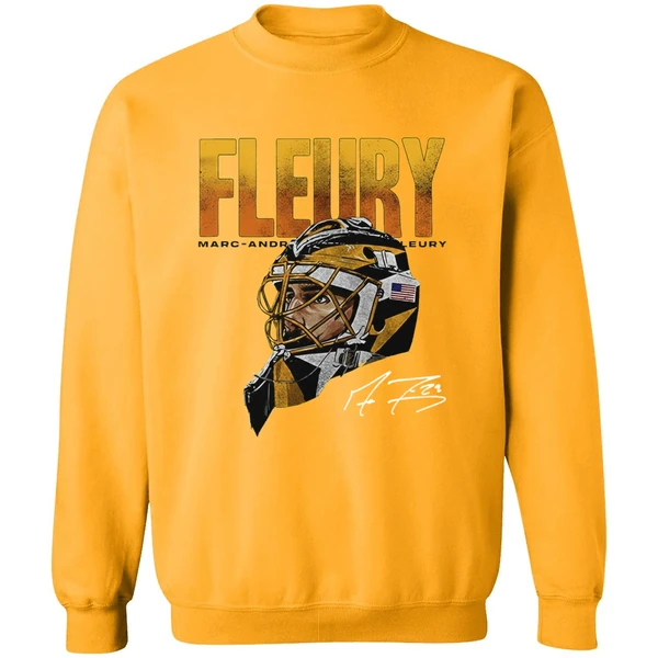 Pittsburgh Penguins Fleury Marc Andre Fleury Flower Forever Portrait Sweatshirt - Image 2