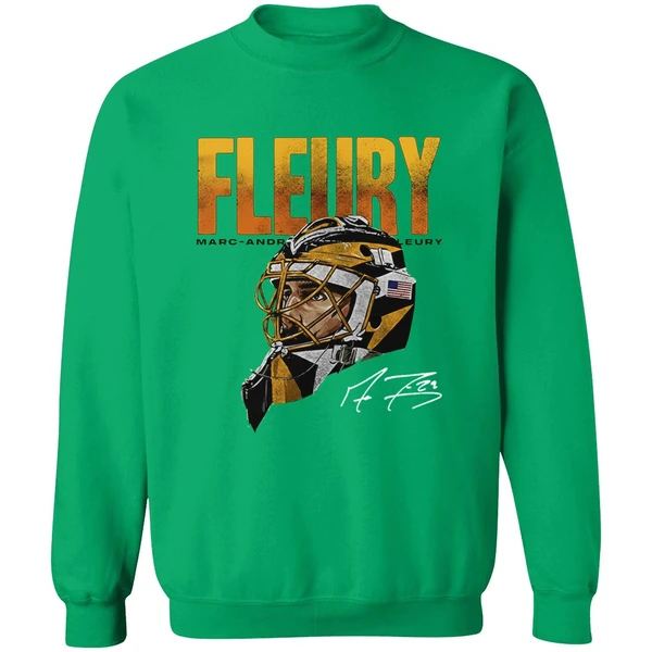 Pittsburgh Penguins Fleury Marc Andre Fleury Flower Forever Portrait Sweatshirt - Image 3