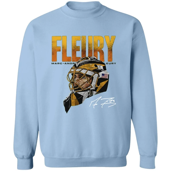 Pittsburgh Penguins Fleury Marc Andre Fleury Flower Forever Portrait Sweatshirt