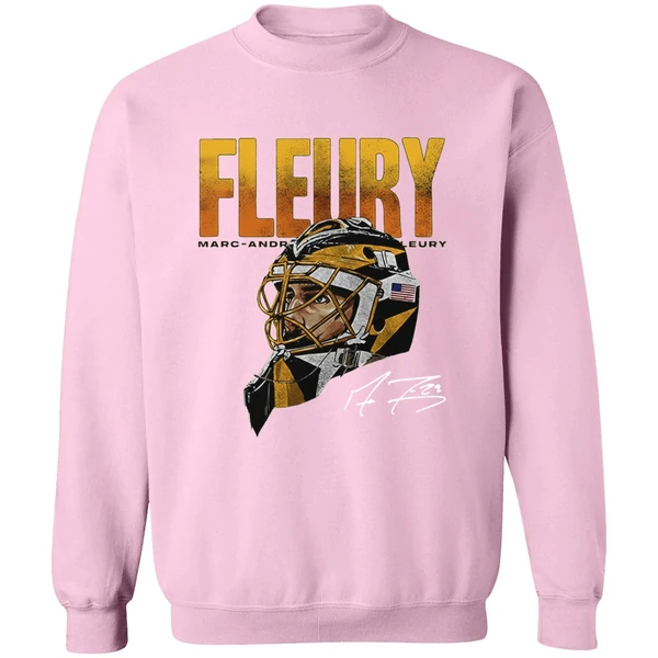 Pittsburgh Penguins Fleury Marc Andre Fleury Flower Forever Portrait Sweatshirt - Image 5