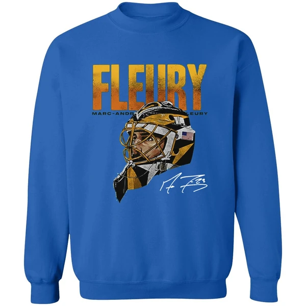 Pittsburgh Penguins Fleury Marc Andre Fleury Flower Forever Portrait Sweatshirt - Image 8