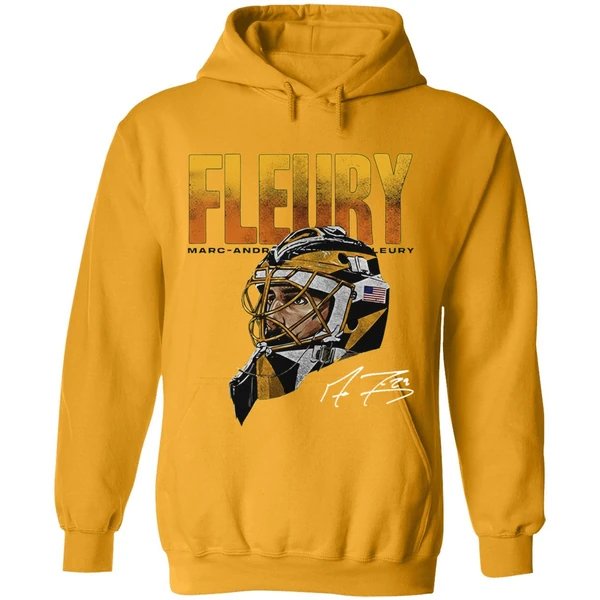 Pittsburgh Penguins Fleury Marc Andre Fleury Flower Forever Signature Portrait Hoodie
