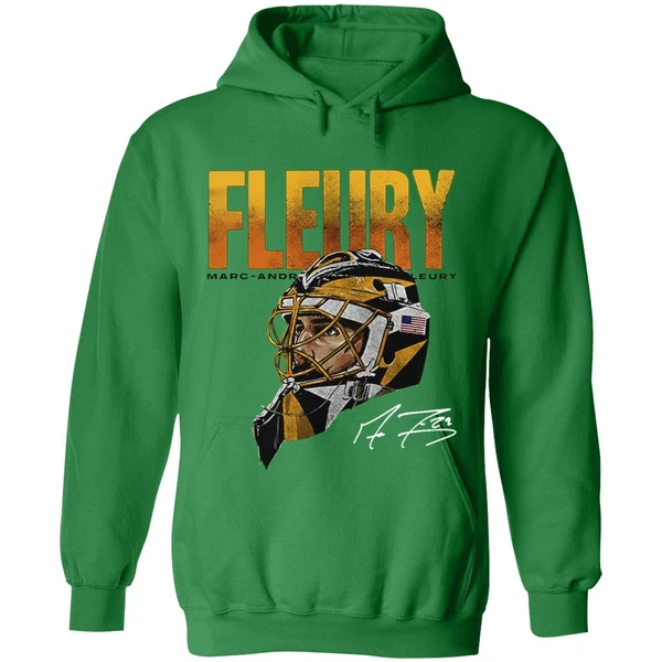 Pittsburgh Penguins Fleury Marc Andre Fleury Flower Forever Signature Portrait Hoodie - Image 2