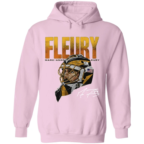 Pittsburgh Penguins Fleury Marc Andre Fleury Flower Forever Signature Portrait Hoodie - Image 5
