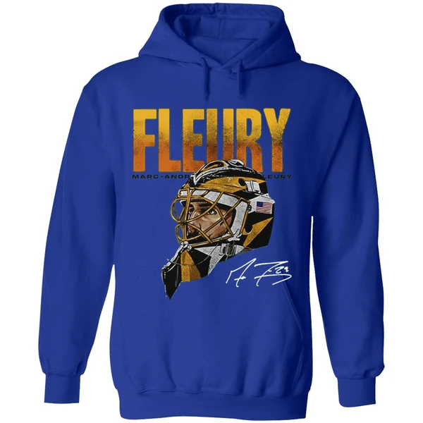 Pittsburgh Penguins Fleury Marc Andre Fleury Flower Forever Signature Portrait Hoodie - Image 7