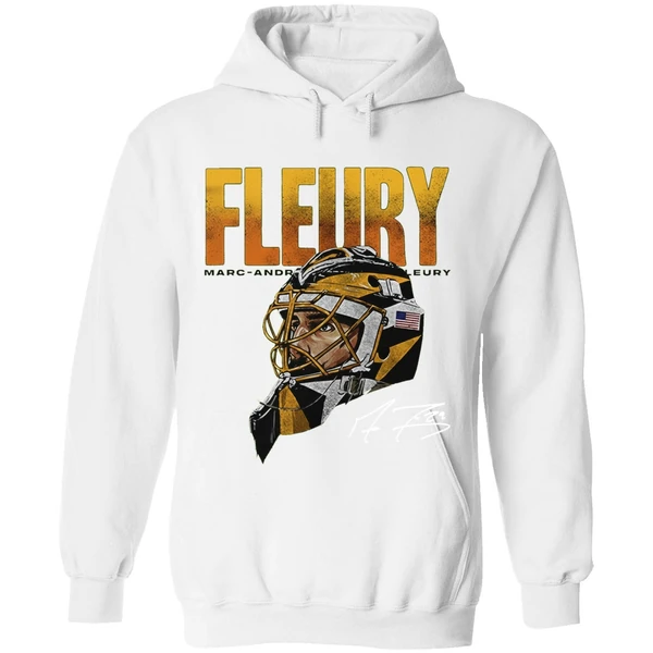 Pittsburgh Penguins Fleury Marc Andre Fleury Flower Forever Signature Portrait Hoodie - Image 8