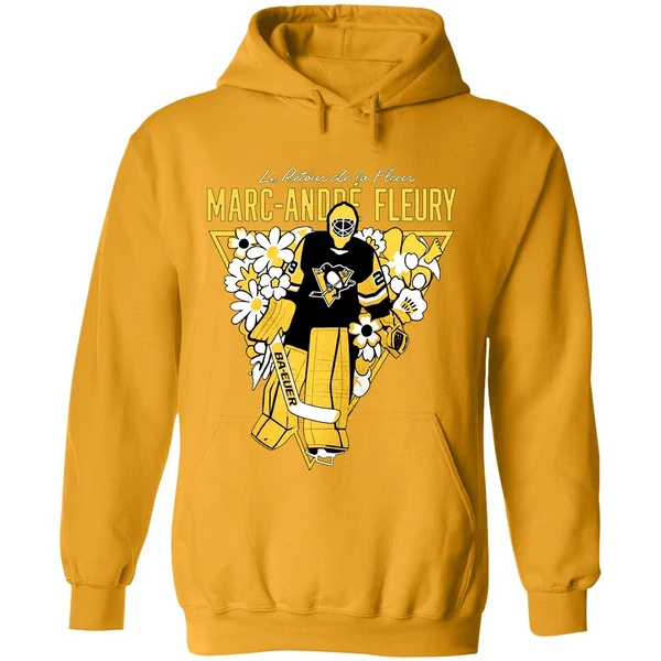 Pittsburgh Penguins Le Retour De La Fleur Marc Andre Fleury 29 Hoodie